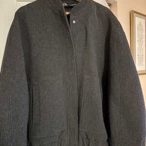 Dark Gray Wool Jacket